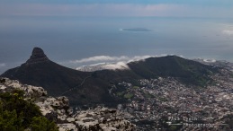 Clouds forming over Lions Head